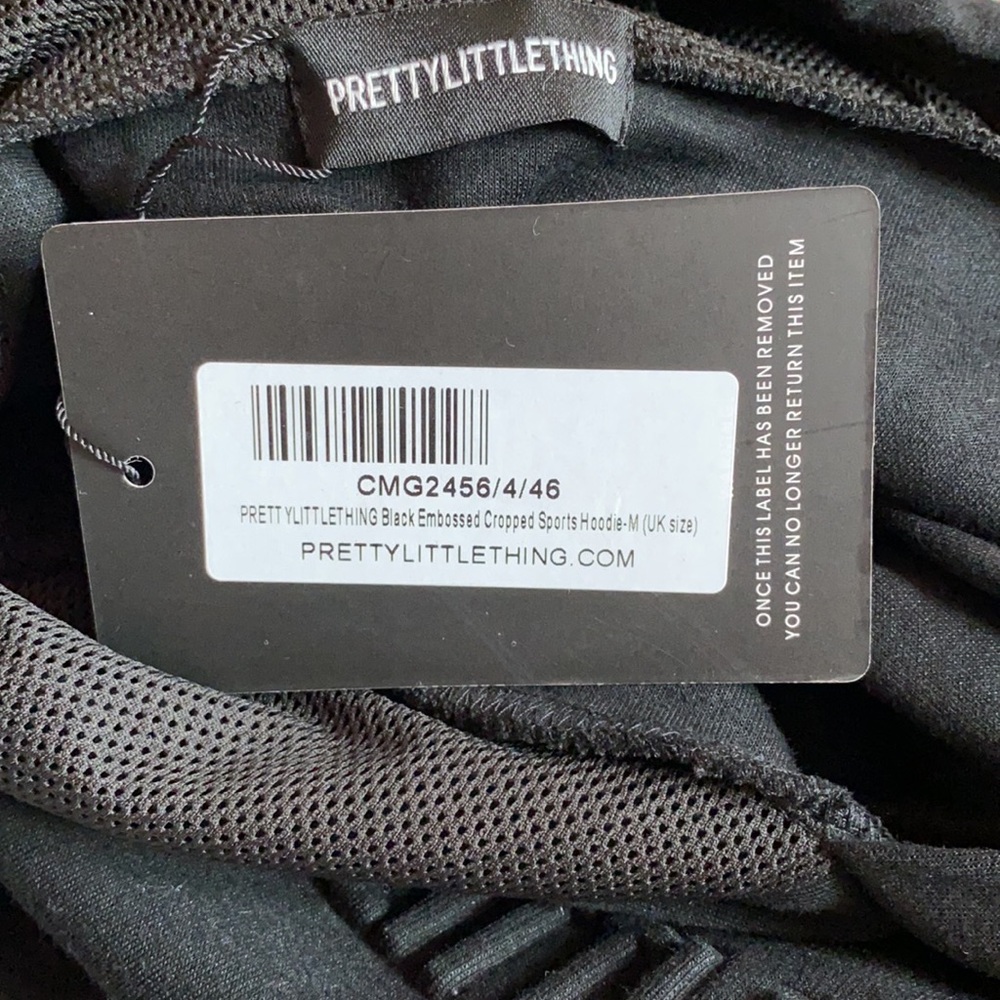 Pretty Little Thing cropped hoodie - Picture 3 of 3